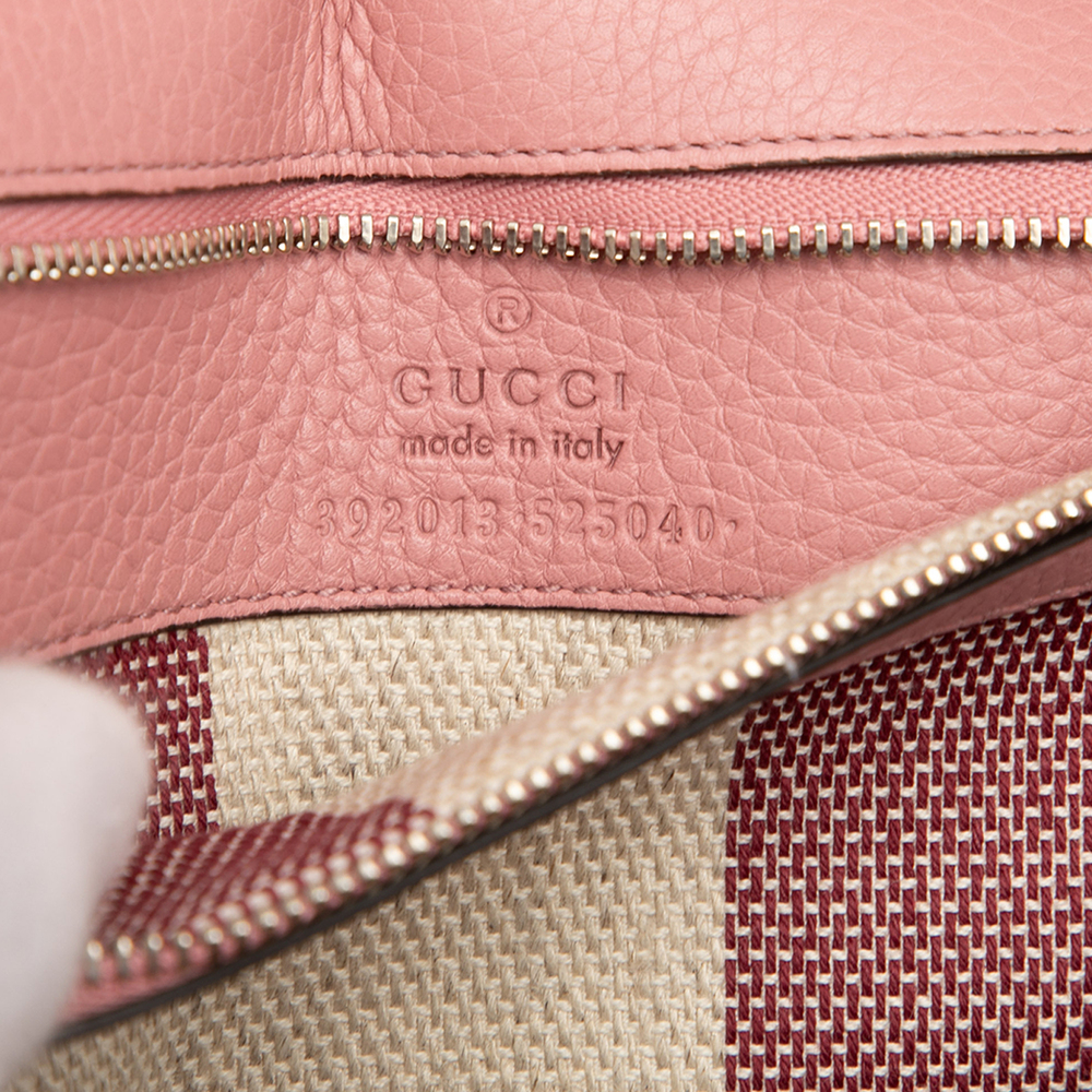 Pre-Loved Gucci Medium Leather Bamboo Daily Satchel - Picture 5 of 6